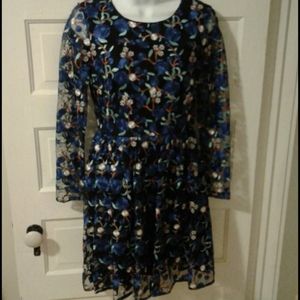 Belle Badgley Mischka Sedona Floral Dress